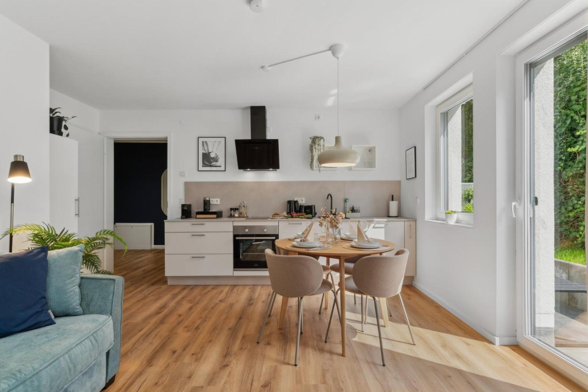Deluxe Apartment In Bielefeld City Mit Parkplatz Und Terrasse Dış mekan fotoğraf