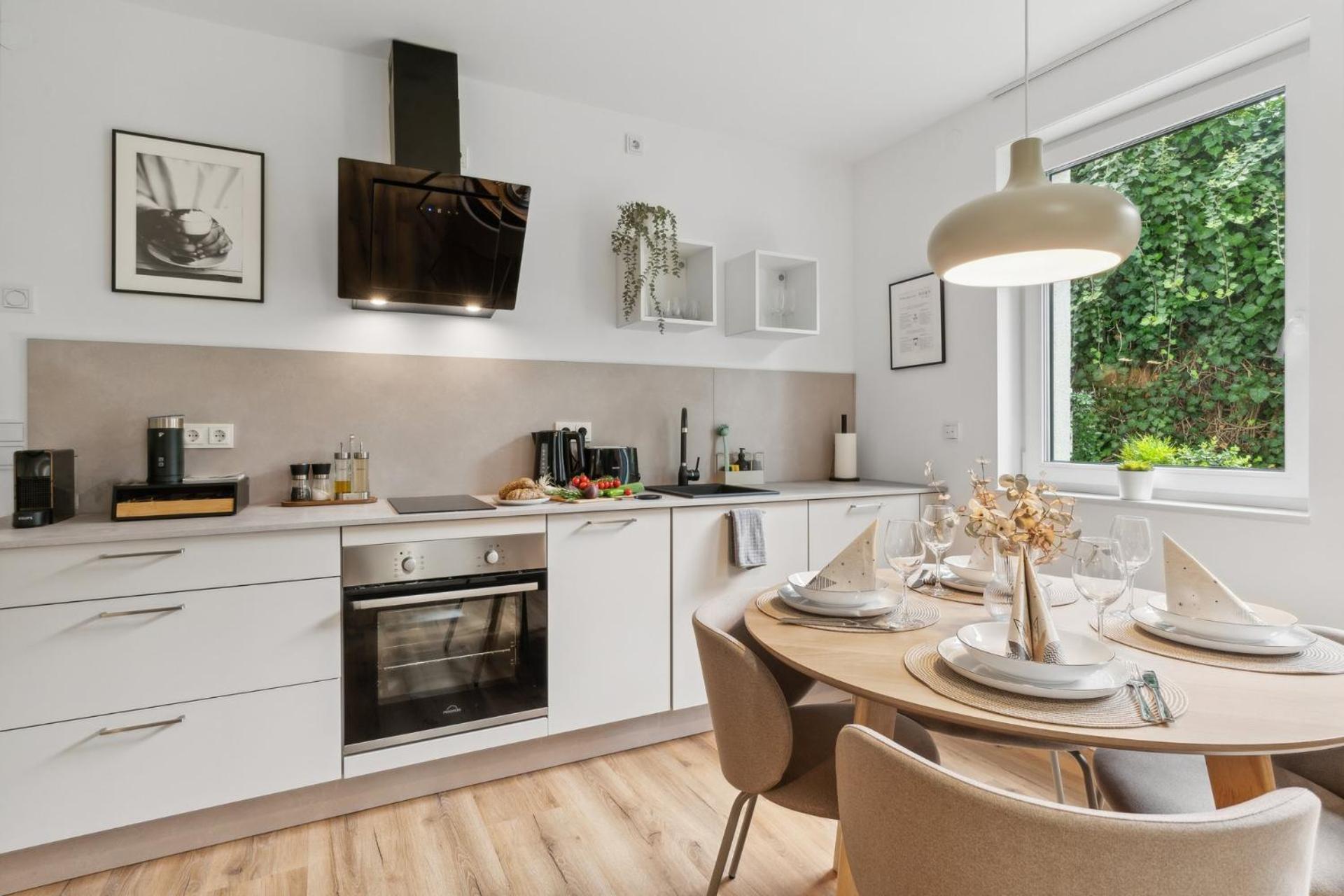 Deluxe Apartment In Bielefeld City Mit Parkplatz Und Terrasse Dış mekan fotoğraf