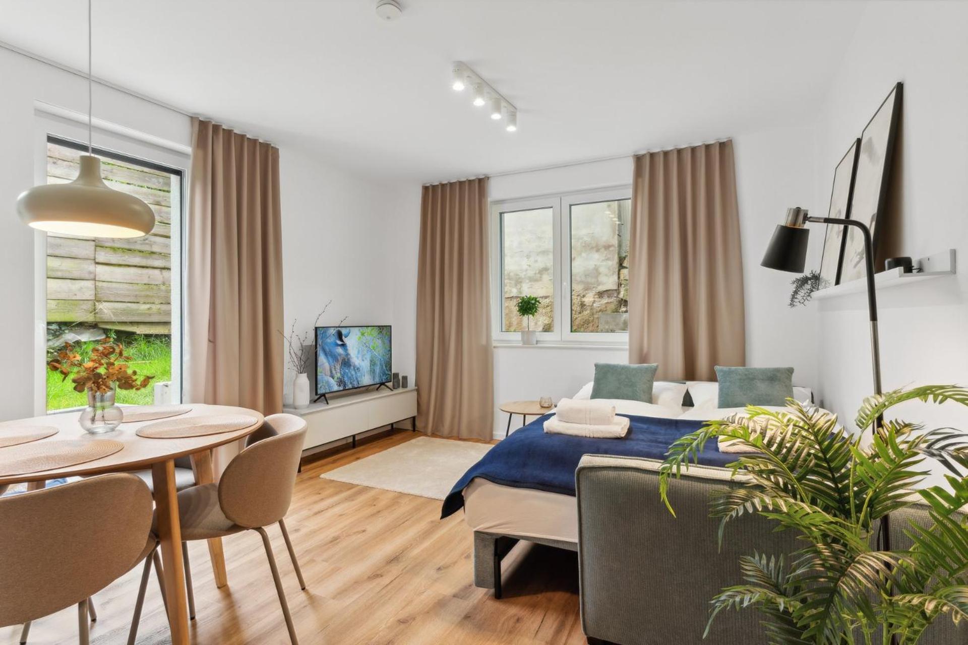 Deluxe Apartment In Bielefeld City Mit Parkplatz Und Terrasse Dış mekan fotoğraf